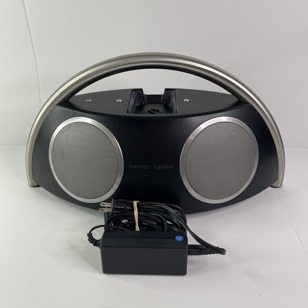 Harman/Kardon Go + Play Portable Dock BlueTooth iPod Tested Working System